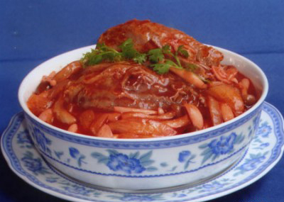 Nấm Linh Chi nấu với bắp bò